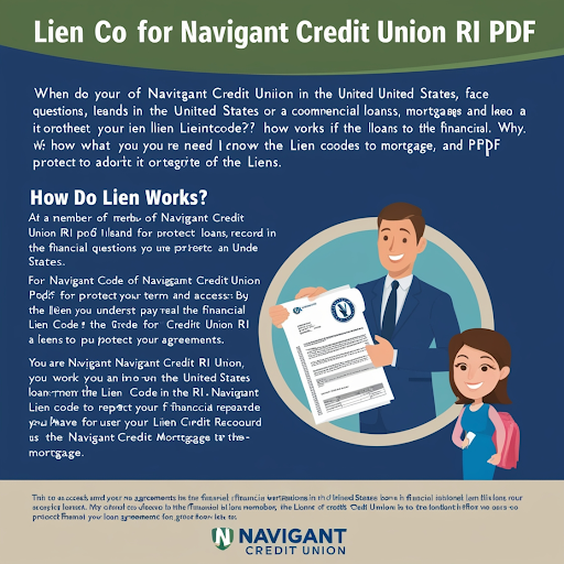 Lien Code for Navigant Credit Union RI PDF